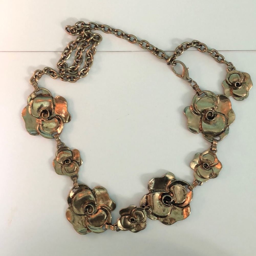 Gold Chain Metallic Belt